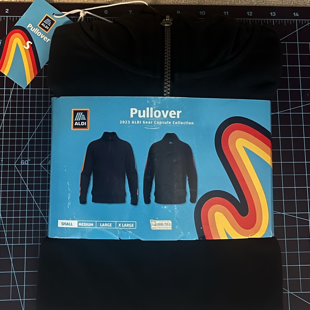 Aldi pullover track jacket